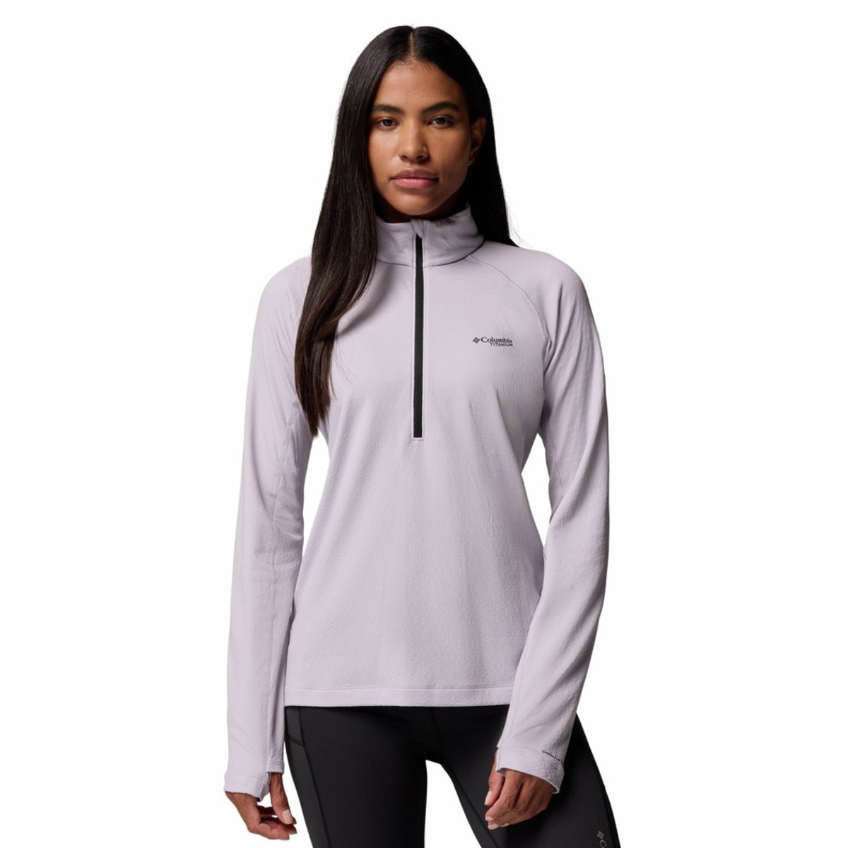 COLUMBIA - Buzo Mujer Columbia DRIVENTURE HALF ZIP Lavanda COLUMBIA