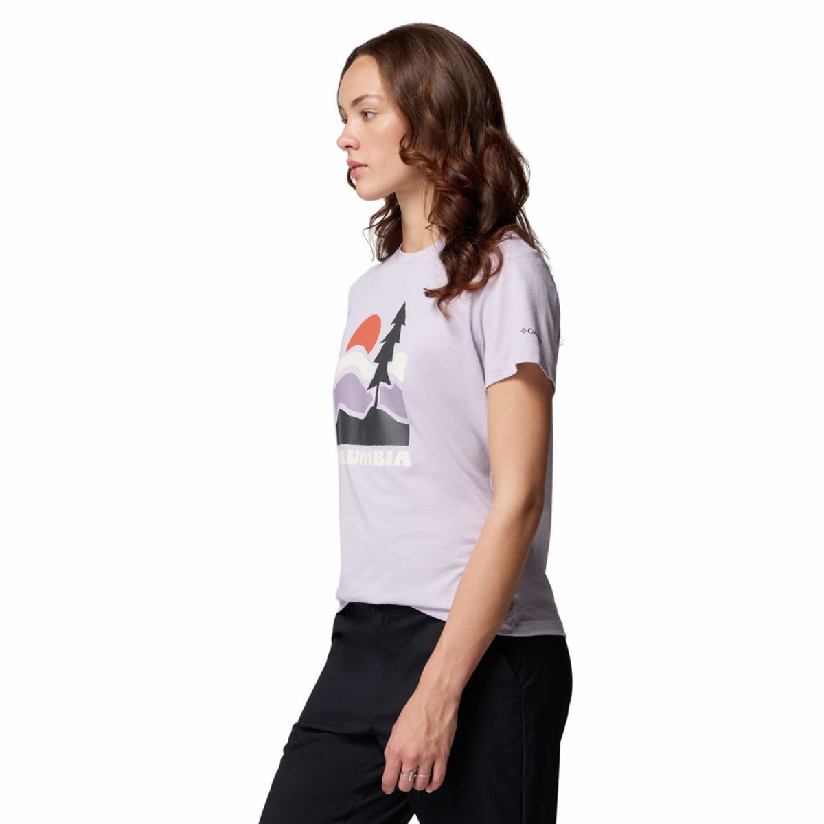 COLUMBIA - Camiseta Mujer Columbia SHELBY CAP Lavanda COLUMBIA