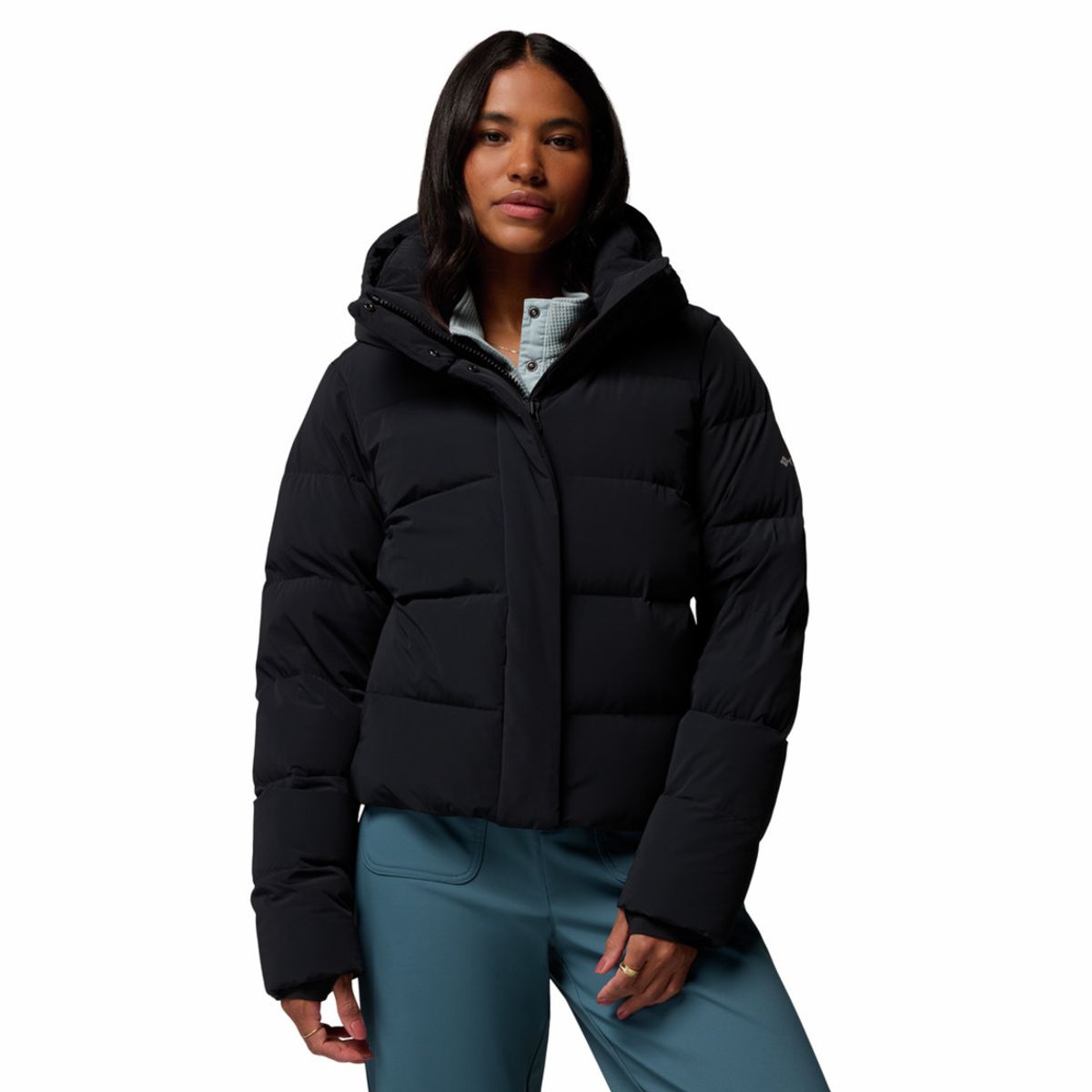 COLUMBIA - Chaquetas Mujer Columbia AMAZE PUFF HOODED Negro COLUMBIA