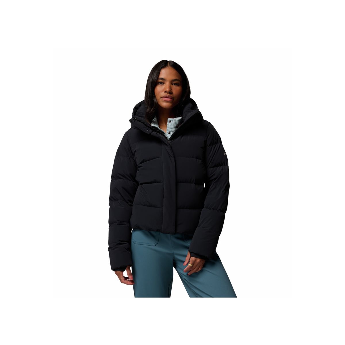 COLUMBIA - Chaquetas Mujer Columbia AMAZE PUFF HOODED Negro COLUMBIA