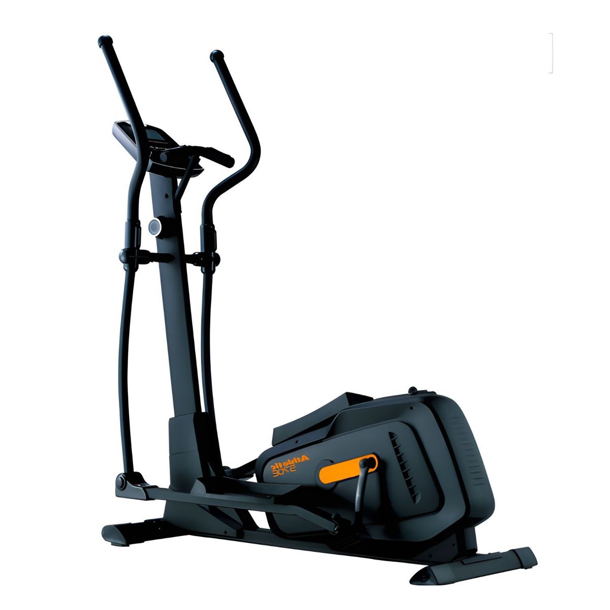 ATHLETIC - Combo Cardio- MultiFuerza Athletic Elíptica 570E con pantalla LCD  + Banco de pesas Multifuerza plegable