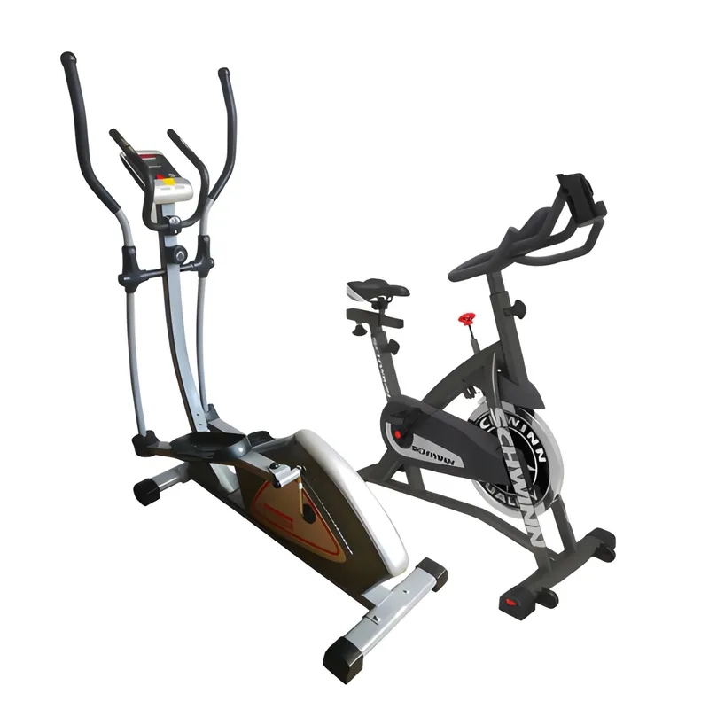 ATHLETIC - Combo Cardio Elíptica 500E Indoor + Bicicleta Estática IC2