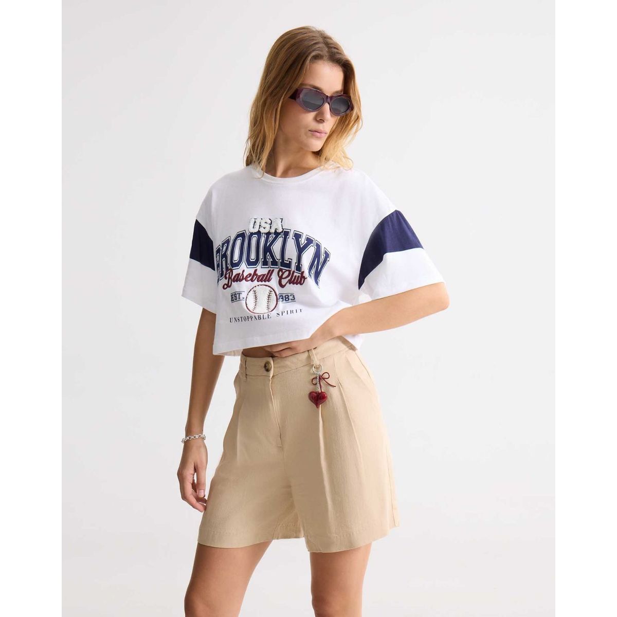 SEVEN SEVEN - Camiseta De Mujer  Color Blanco Marca Seven Seven #28096413