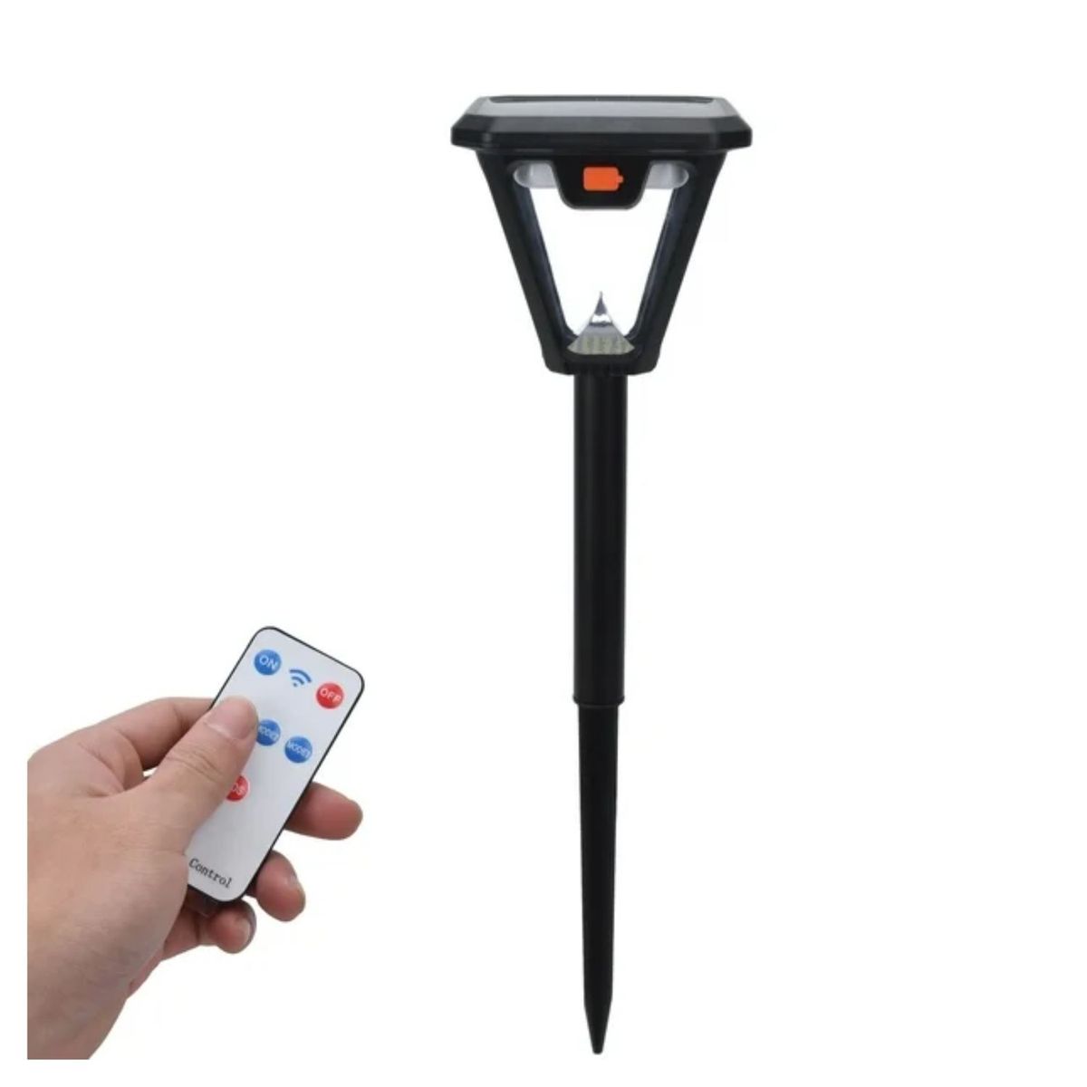 GENERICO - Lampara Farola Solar Sensor De Movimiento Exterior