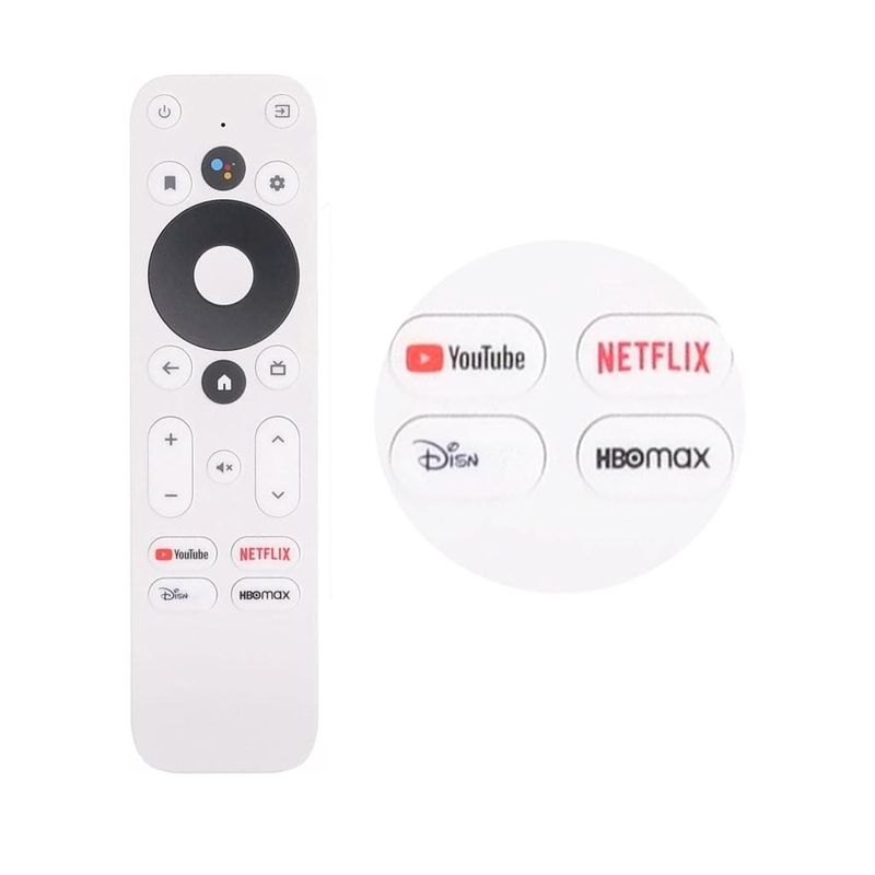 GENERICO - Reemplazo para ONN Android TV 4K UHD Stick TV Box - Sin función de voz