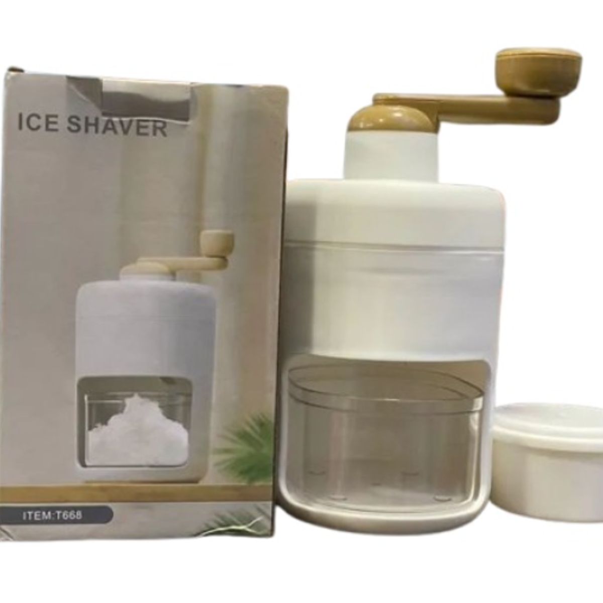 GENERAL - Máquina manual para raspar hielo – Ice Shaver