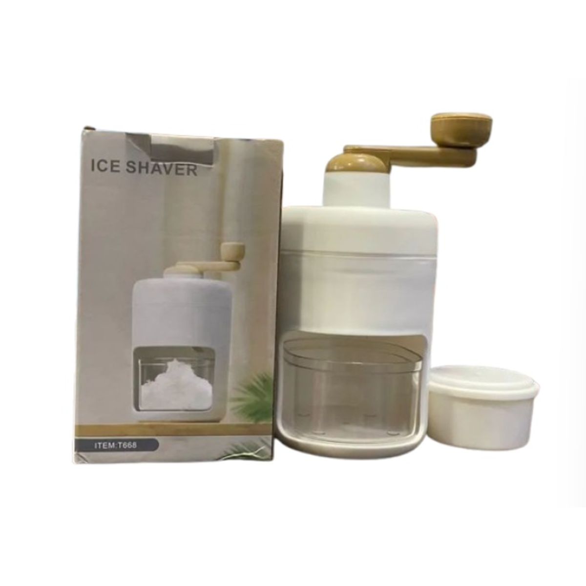 GENERAL - Máquina manual para raspar hielo – Ice Shaver