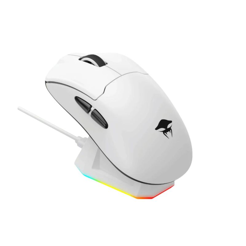 HAVIT - Mouse Gamer Havit Starblaze 2 – Inalambrico + Base – Blanco