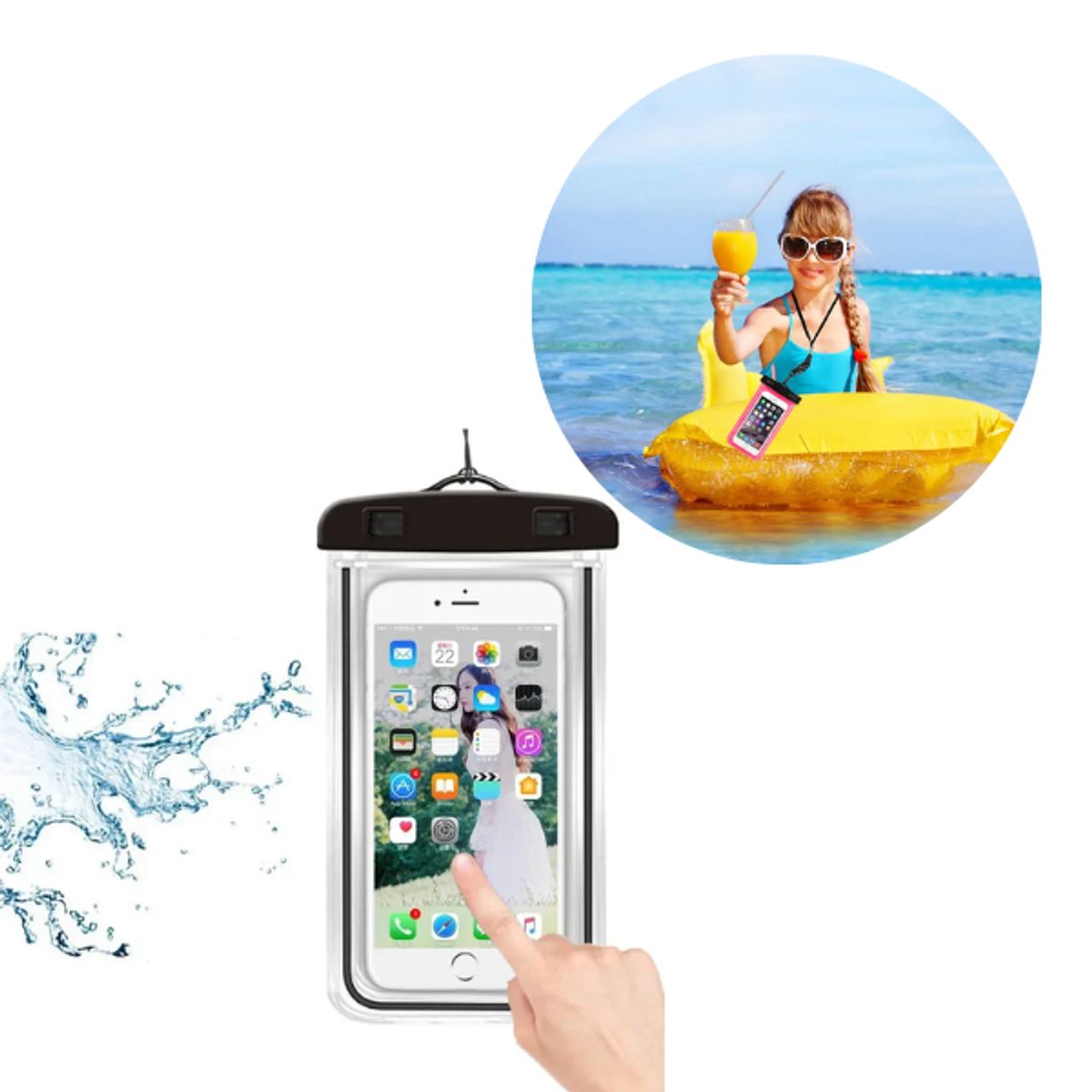 ADQUIERELO YA - Funda Impermeable para Celular Estuche Sumergible