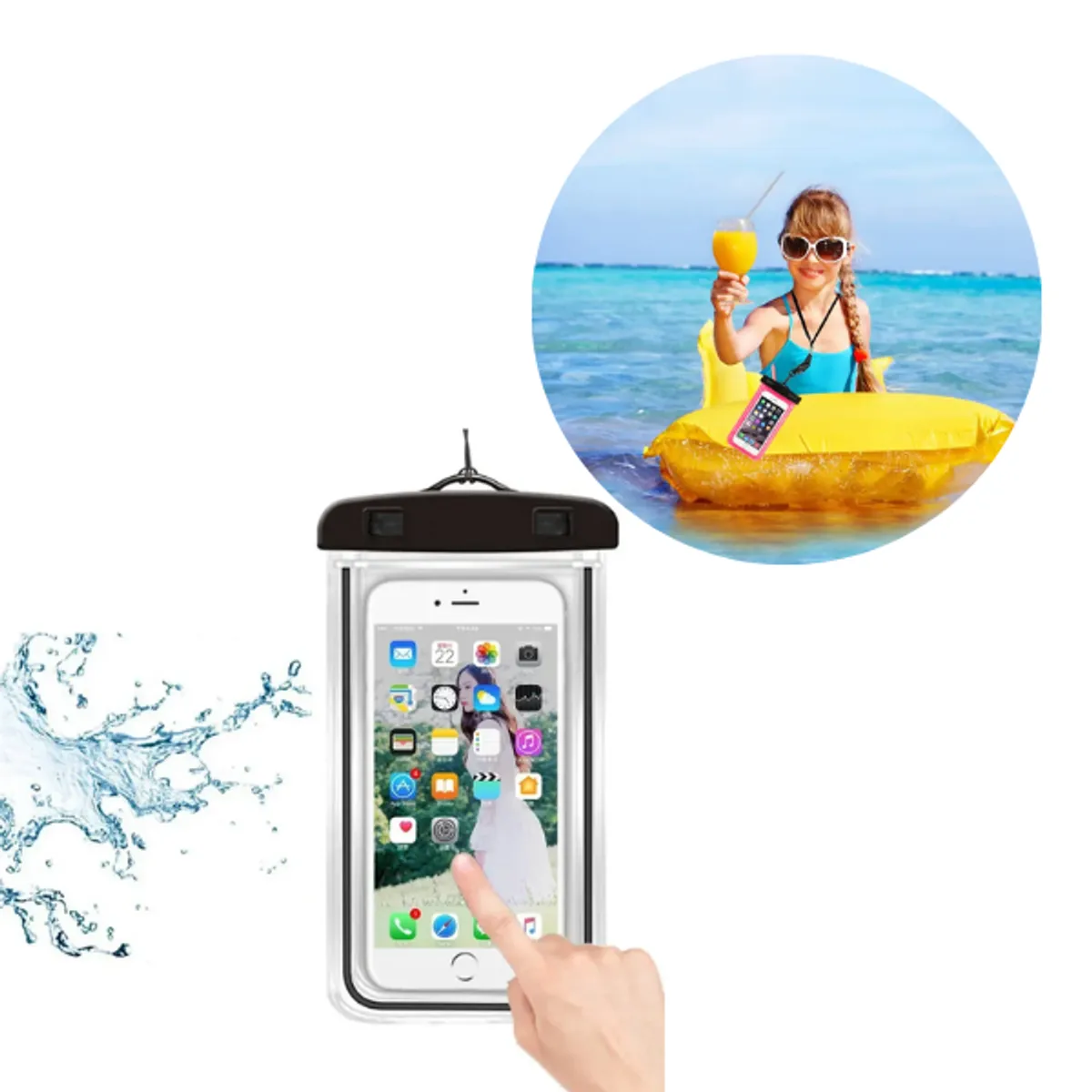 ADQUIERELO YA - Funda Impermeable para Celular Estuche Sumergible