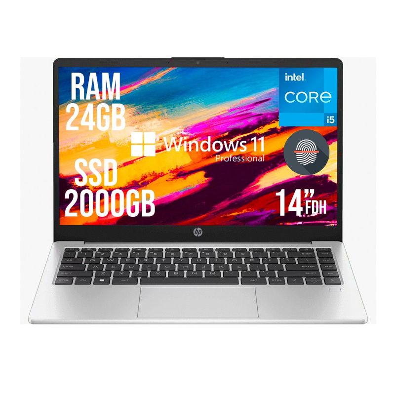 HP - PORTATIL HP CORPORATIVO 240 INTEL CORE I5-1334U SSD 2TB RAM 24GB 14 FHD W11 PRO