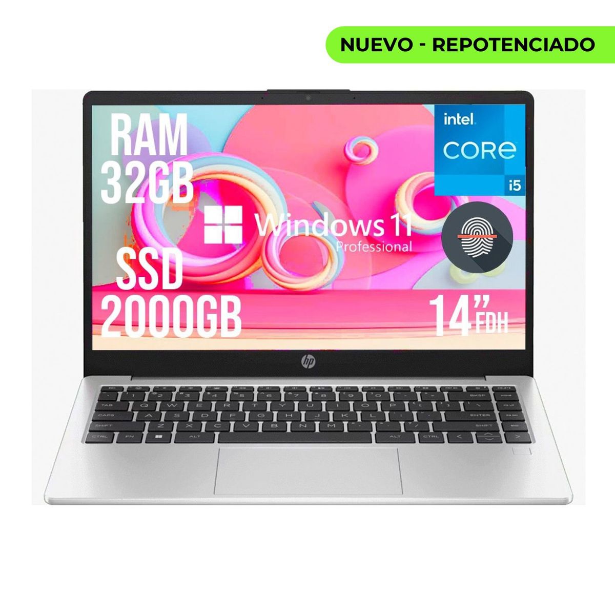 HP - PORTATIL HP CORPORATIVO 240 INTEL CORE I5-1334U SSD 2TB RAM 32GB 14 FHD W11 PRO