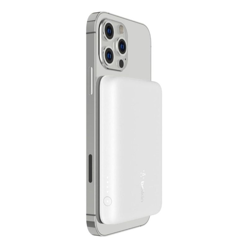 BELKIN - Batería Magnética Inálambrica 25k Magsafe - Blanco