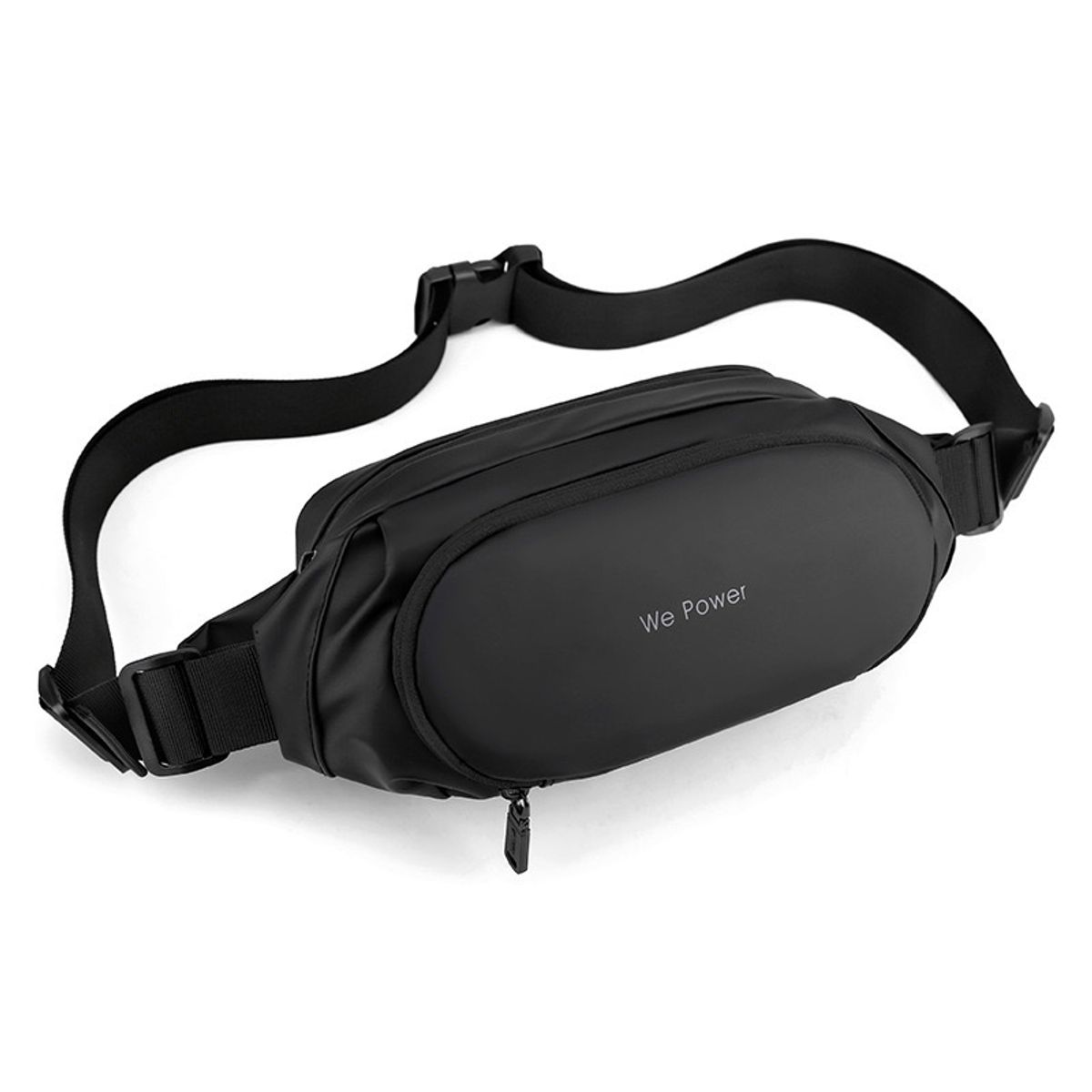 MULTIPLACE COLOMBIA - Canguro Impermeable Deportivo Unisex tipo Riñonera  Negro