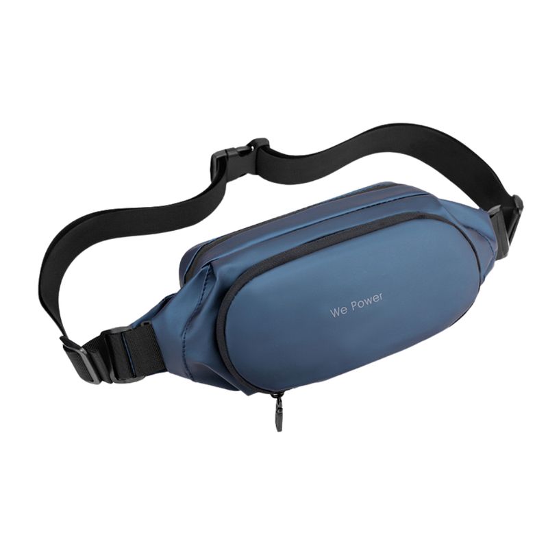 MULTIPLACE COLOMBIA - Canguro Impermeable Deportivo Unisex tipo Riñonera  Azul