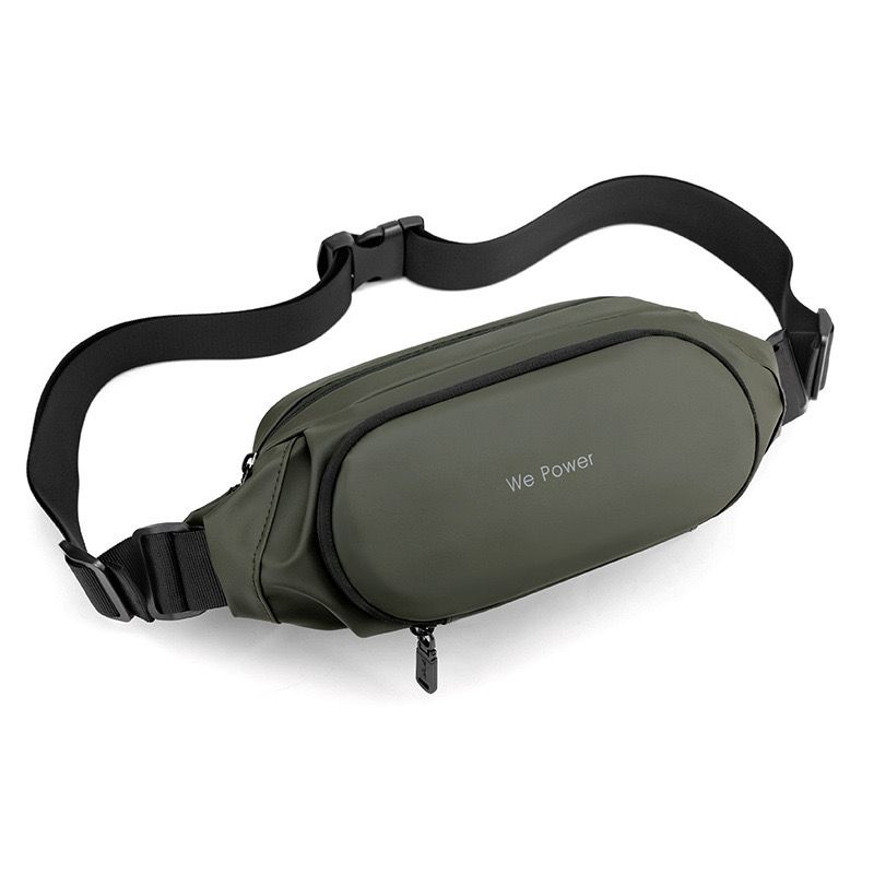MULTIPLACE COLOMBIA - Canguro Impermeable Deportivo Unisex tipo Riñonera  Verde
