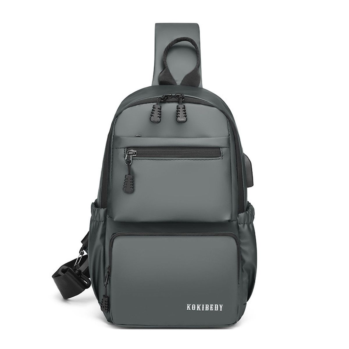 MULTIPLACE COLOMBIA - Bolso Manos Libres Tipo Pechera Unisex Antirrobo Impermeable-