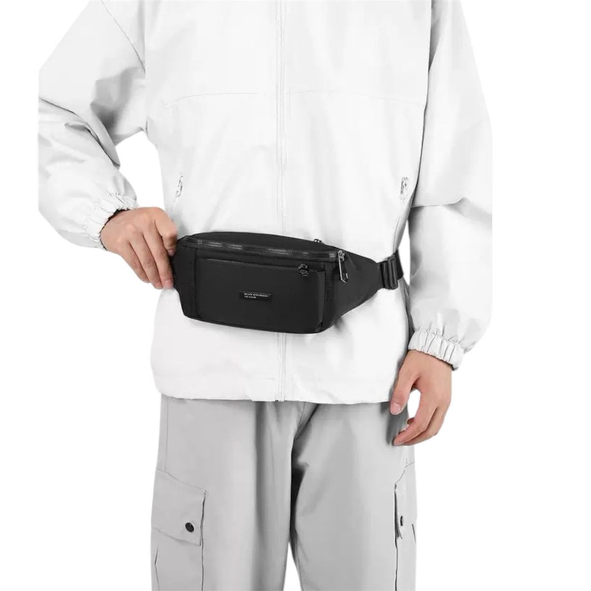 MULTIPLACE COLOMBIA - Canguro Manos Libres unisex moto deportivo negro-