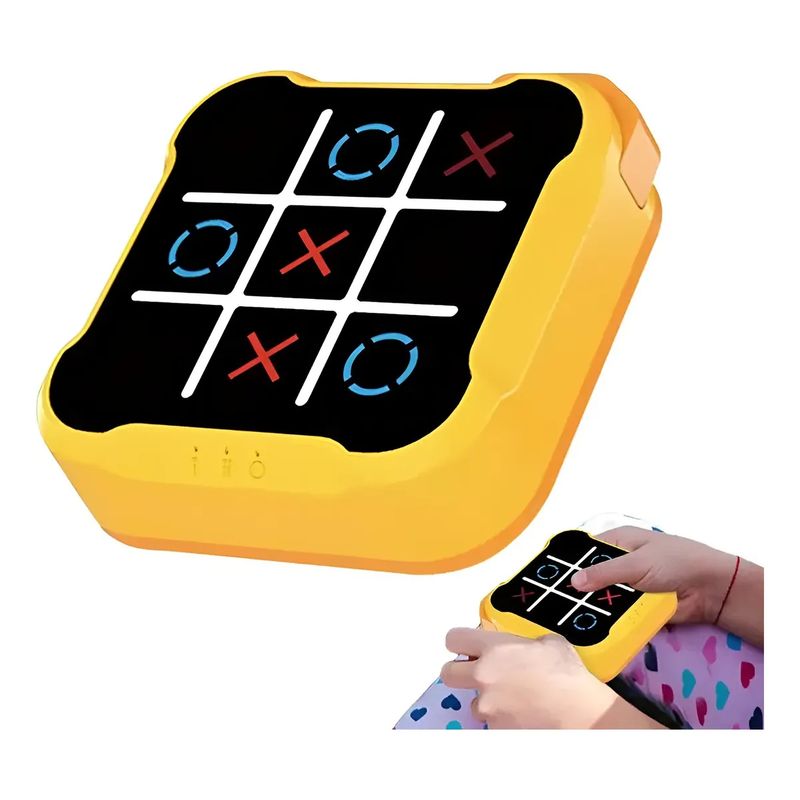GENERICO - Juego Mesa Triqui Electrónico Clásico Juguete Didáctico Niño