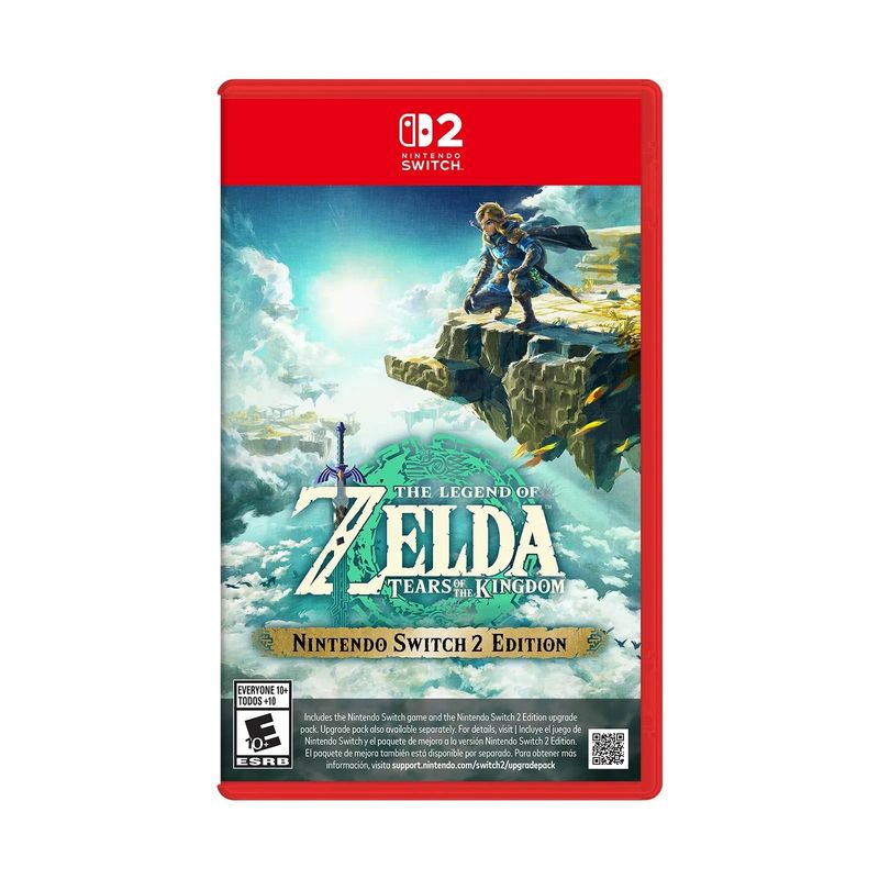 NINTENDO - The Legend Of Zelda Tears Of The Kingdom Edicion Nintendo Switch 2 Fisico