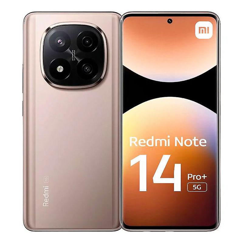 XIAOMI - Celular Xiaomi Redmi Note 14 PRO PLUS 5G 512GB 12GB RAM Dorado
