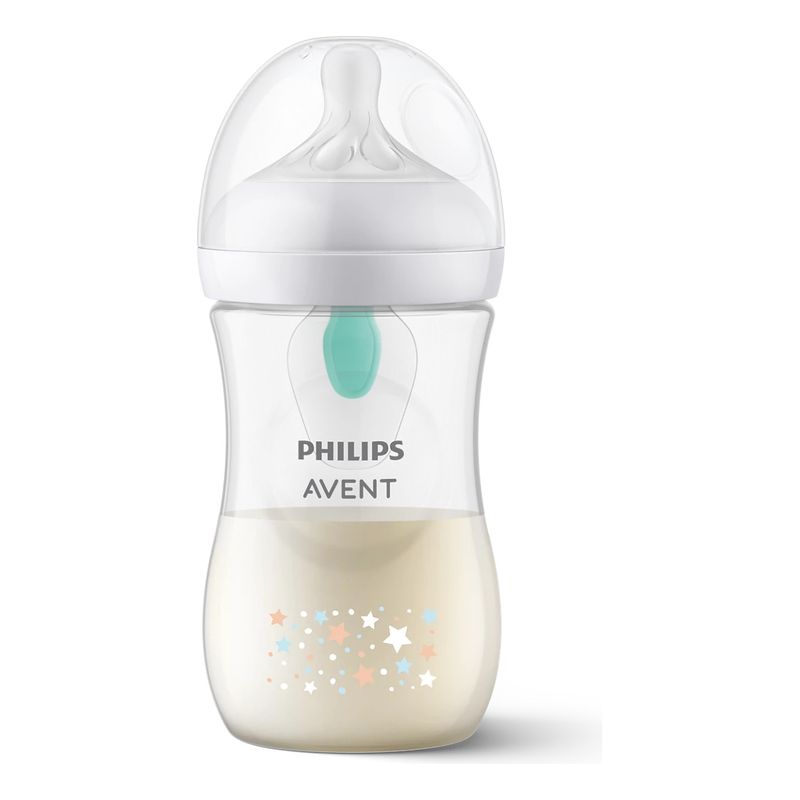 PHILIPS - Tetero Con Diseño Natural Biberon 9 Onzas Airfree Avent