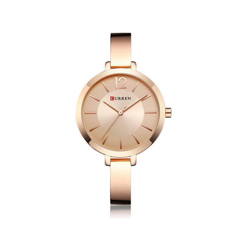 CURREN - Reloj Curren 9012 Para Mujer  Analogo Elegante de Acero