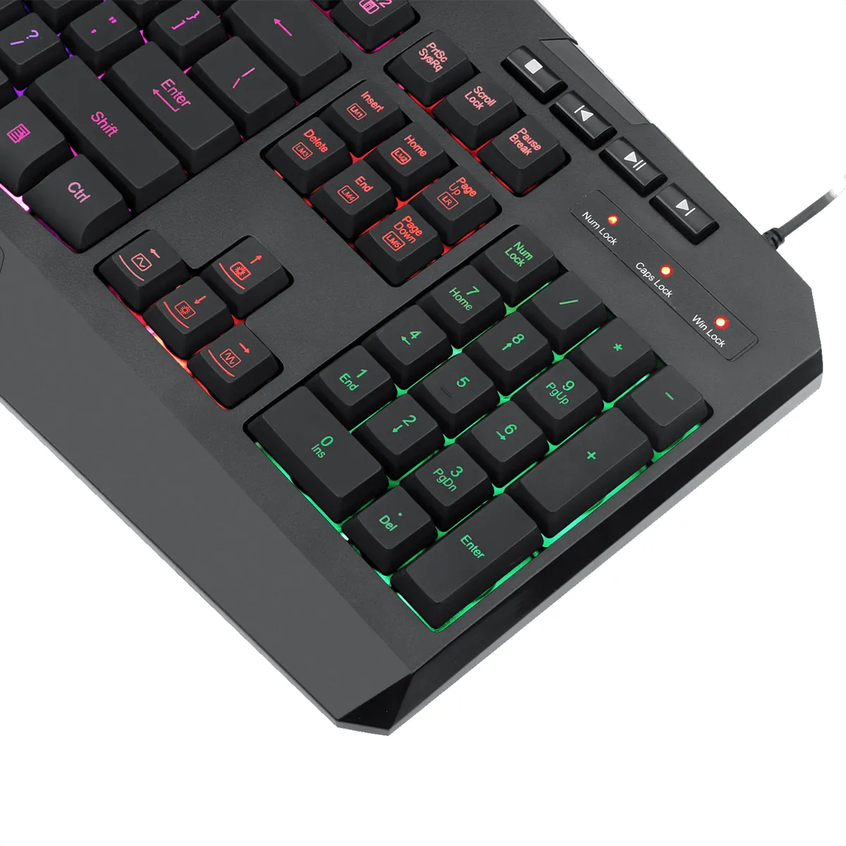 REDRAGON - Combo Gamer Redragon Teclado K503A RGB Esp + Mouse M601 RGB