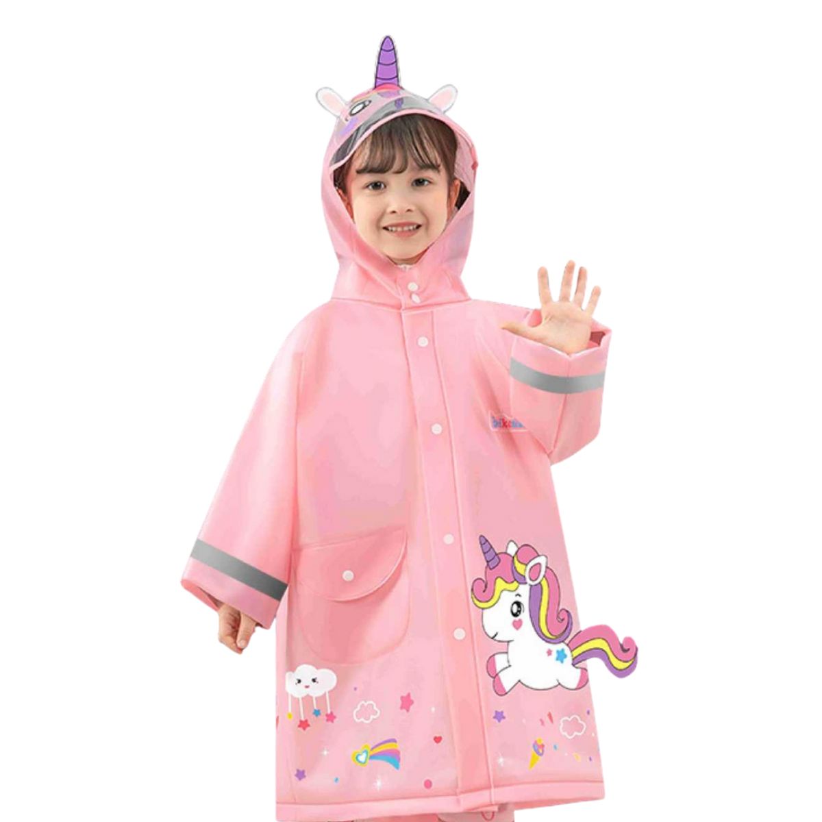 MULTIPLACE COLOMBIA - Capa impermeable para lluvia para niños importada fina de alta calidad-