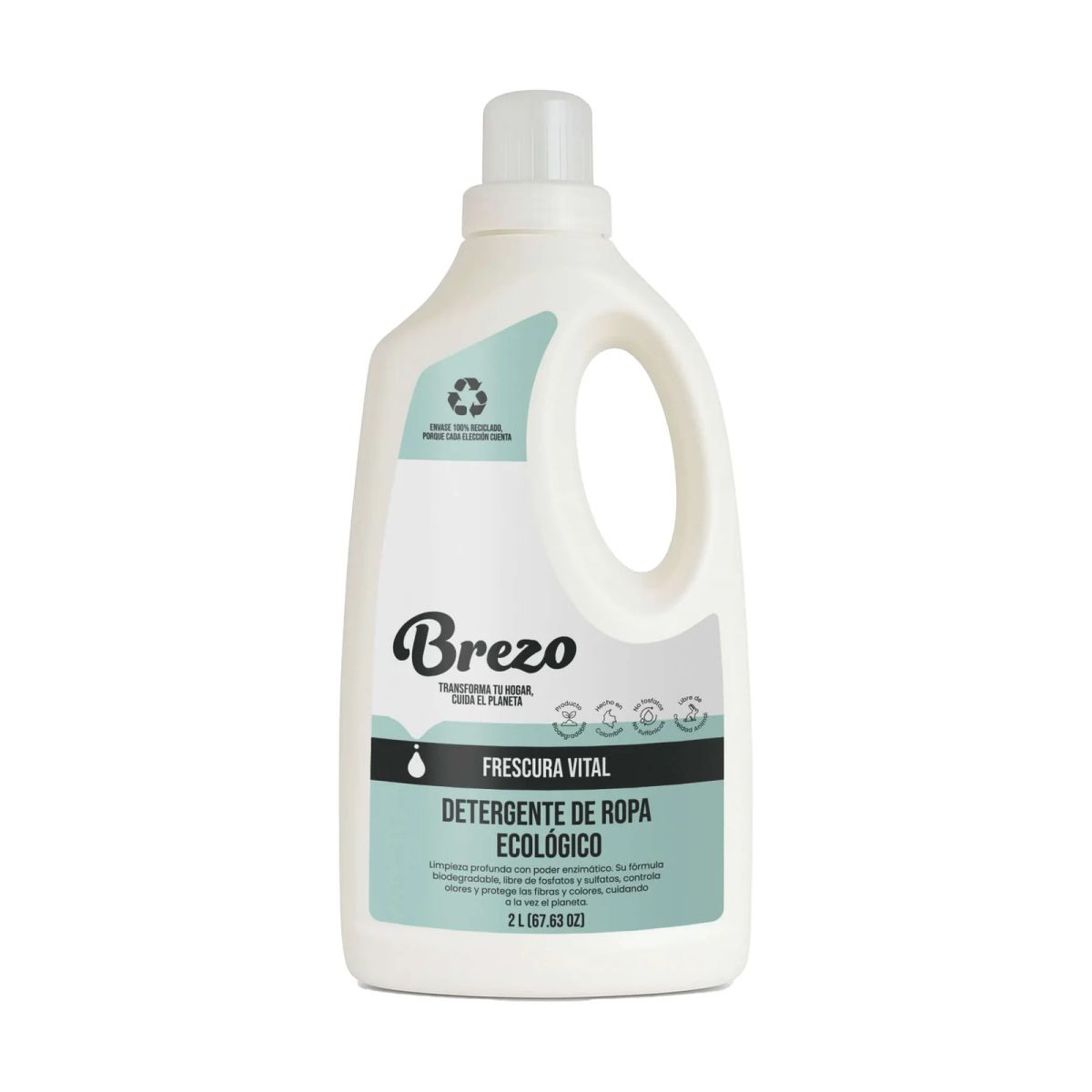 BREZO - Detergente ropa líquido ecológico Brezo 2000 ml