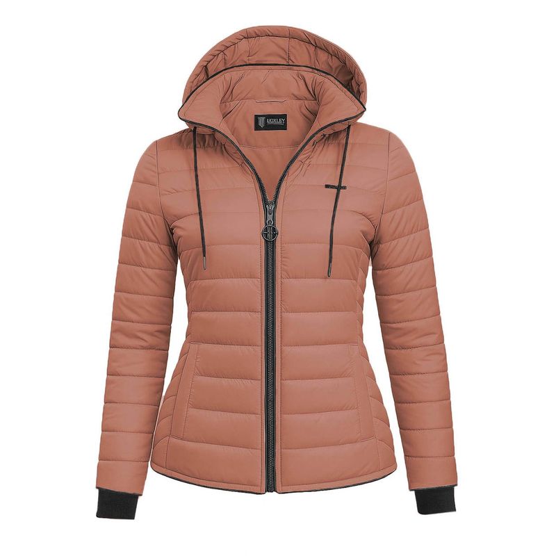 MODA EN CIRCUITO - Chaqueta Impermeable Corta para Mujer-