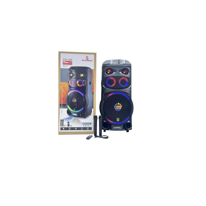 GENERICO - Parlante Cabina 15 Pulgadas Mic Inalambricos 100w Ch-159