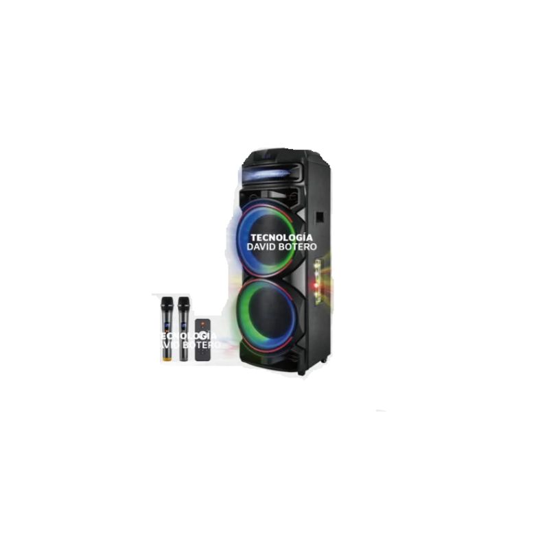 GENERICO - Parlante Cabina 12* 2 Pulgadas Mic Inalambricos 100w YX-H2198