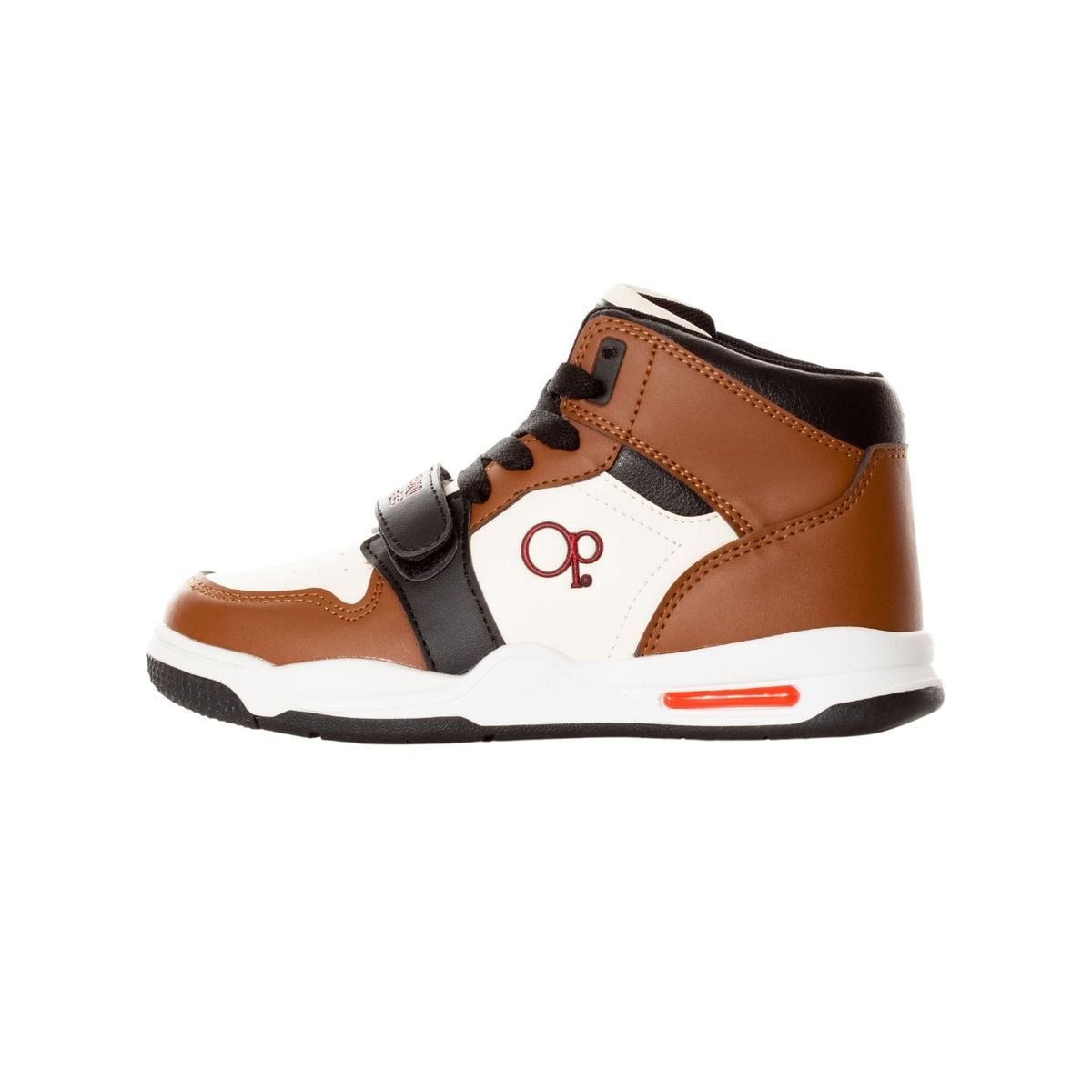 OCEAN PACIFIC - Tenis OP Irio Para Niño Color Beige y Café