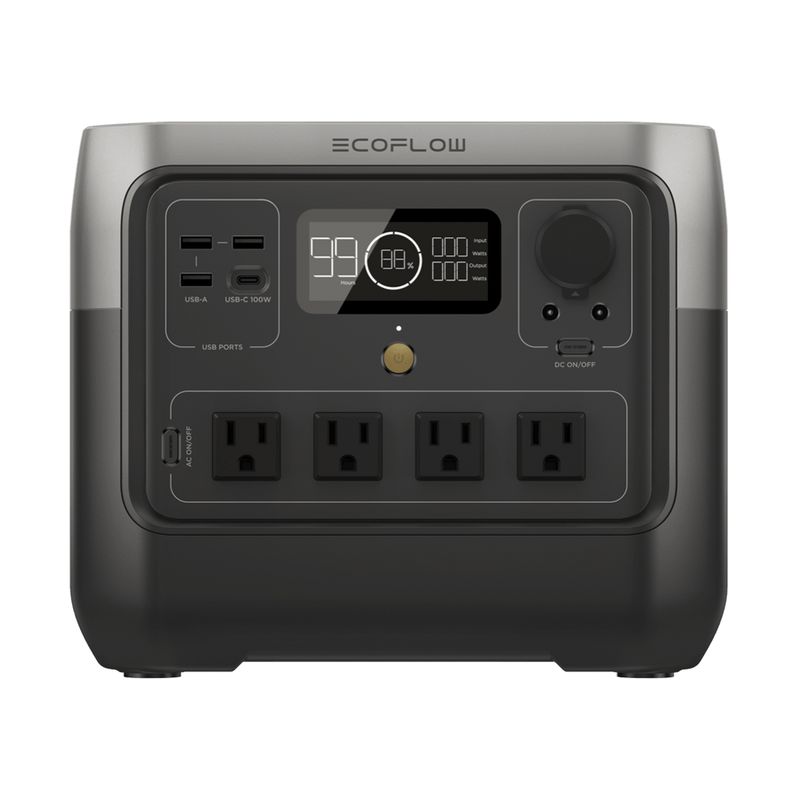 ECOFLOW - Estación De Energía Portátil EcoFlow River 2 Pro 700Wh 800W Máx