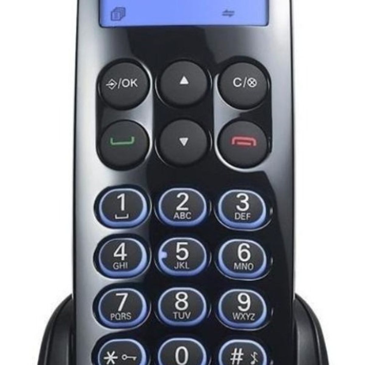 MOTOROLA - Teléfono Doble Inalámbrico Motorola M750-2 Ca Negro