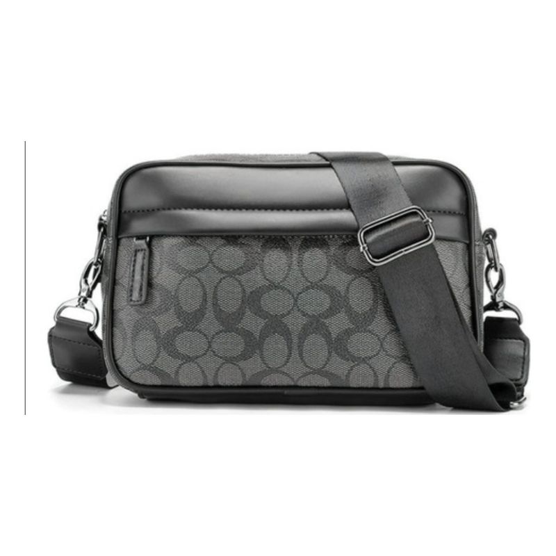 MODELO ESPECIAL - Bolso Bandolera Coach para Hombre  Elegante y Versátil