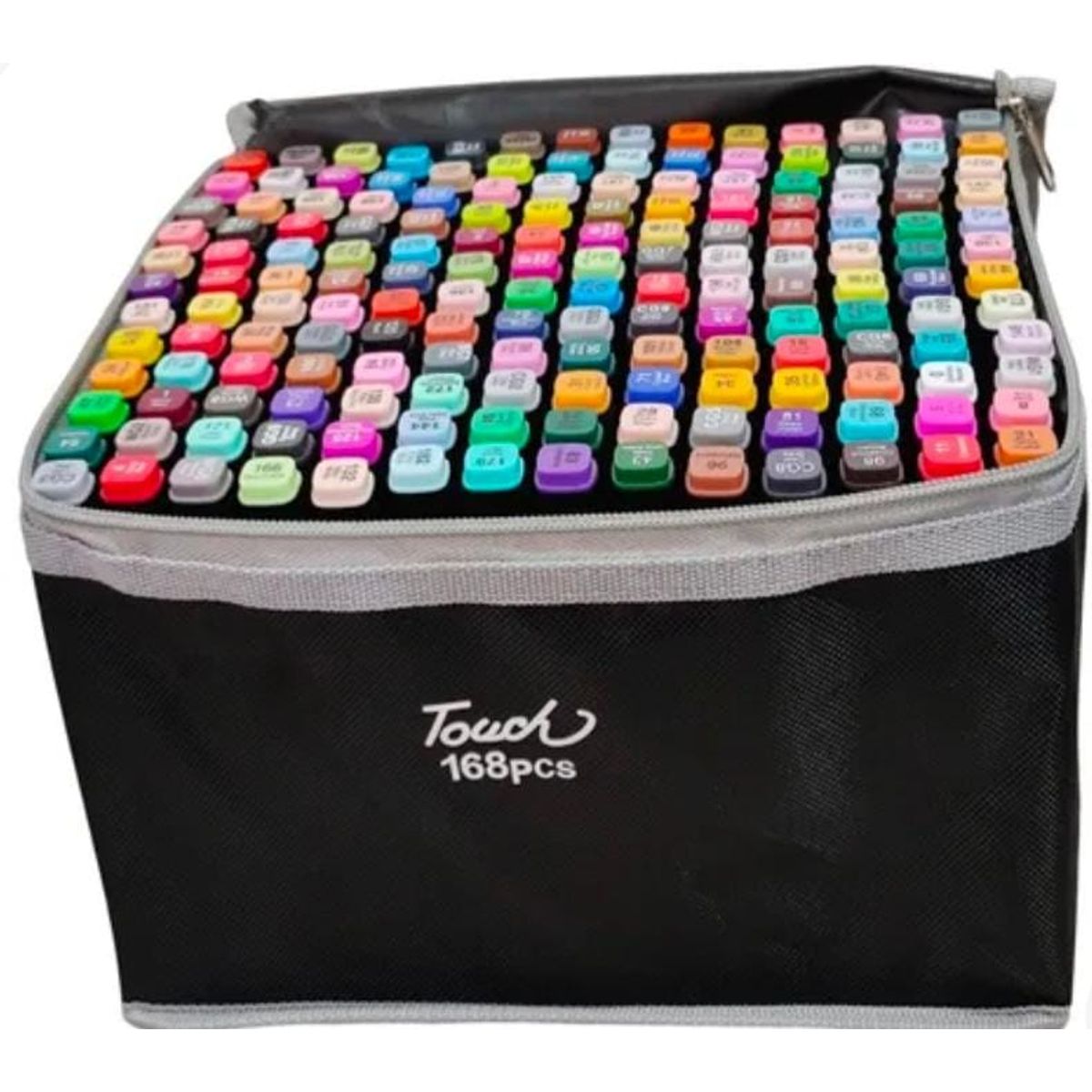 GENERICO - Set De Marcadores Doble Punta 168 Pcs Resaltadores Alcohol