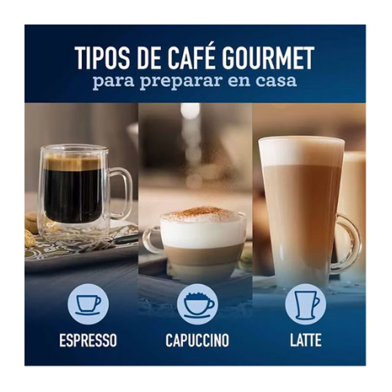 OSTER - Cafetera Automática PrimaLatte de Espresso Cappuccino y Latte