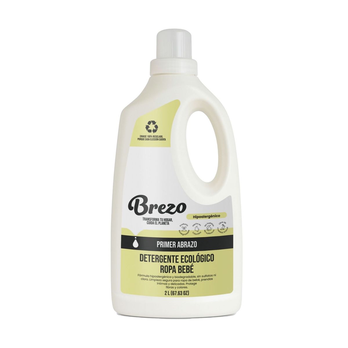 BREZO - Detergente ropa bebé hipoalergénico Brezo 2000ml