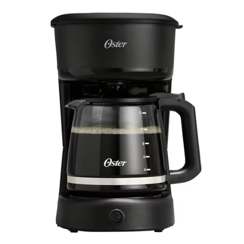 OSTER - Cafetera 12 Tazas con Filtro Reutilizable