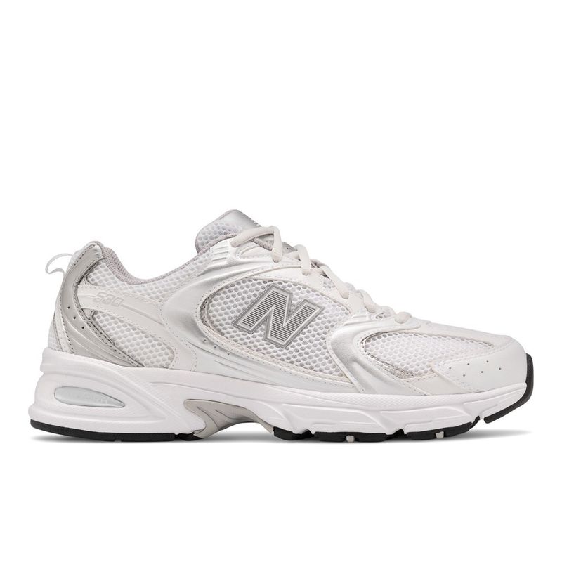 NEW BALANCE - Tenis New Balance 530 Mujer-Blanco/Gris Plata