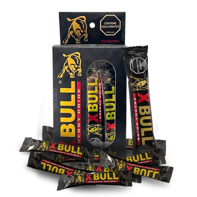 GENERICO - Energizante Natural Masculino Xbull X10 Sachet