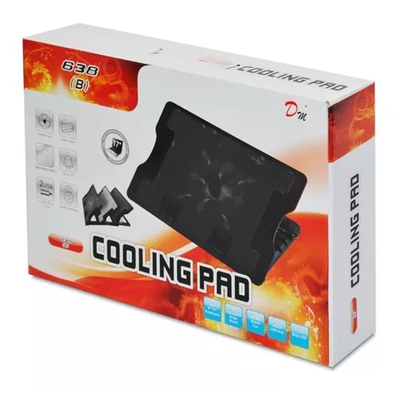 GENERICO - Base Refrigerante Para Portatil 1 Ventilador