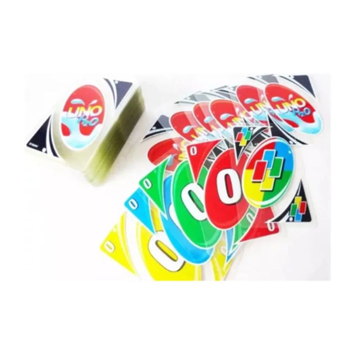 AFM - Uno Splash H2o Cartas Impermeables Plásticas Juego De Mesa