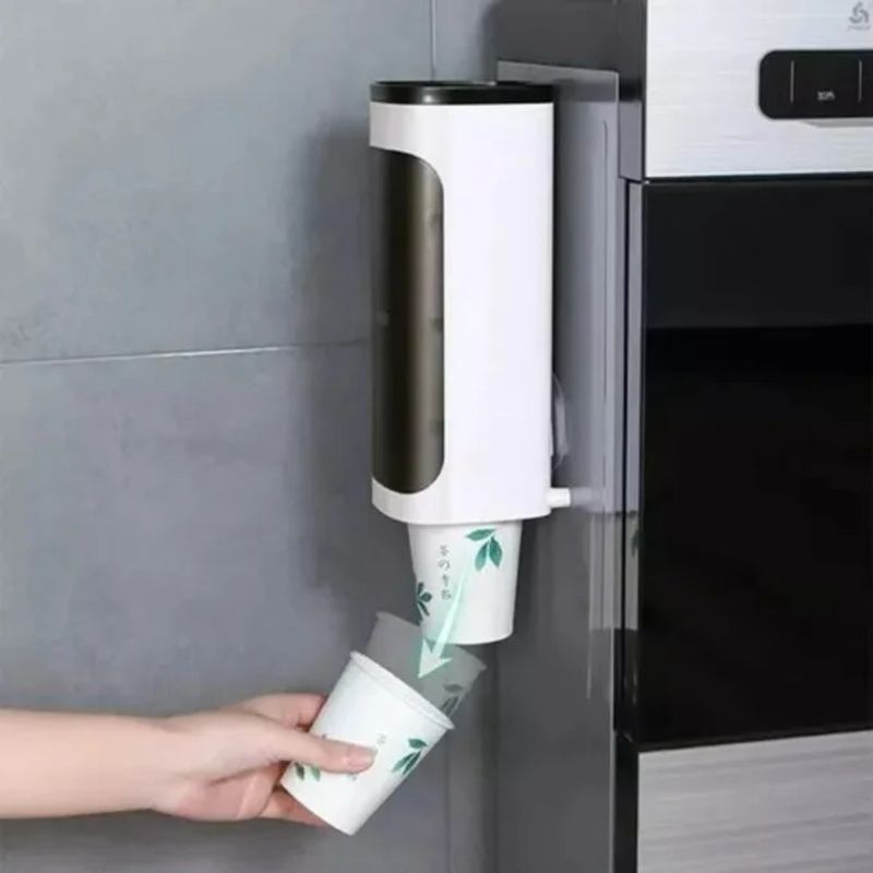 GENERICO - Dispensador adhesivo para vasos portavasos de pared