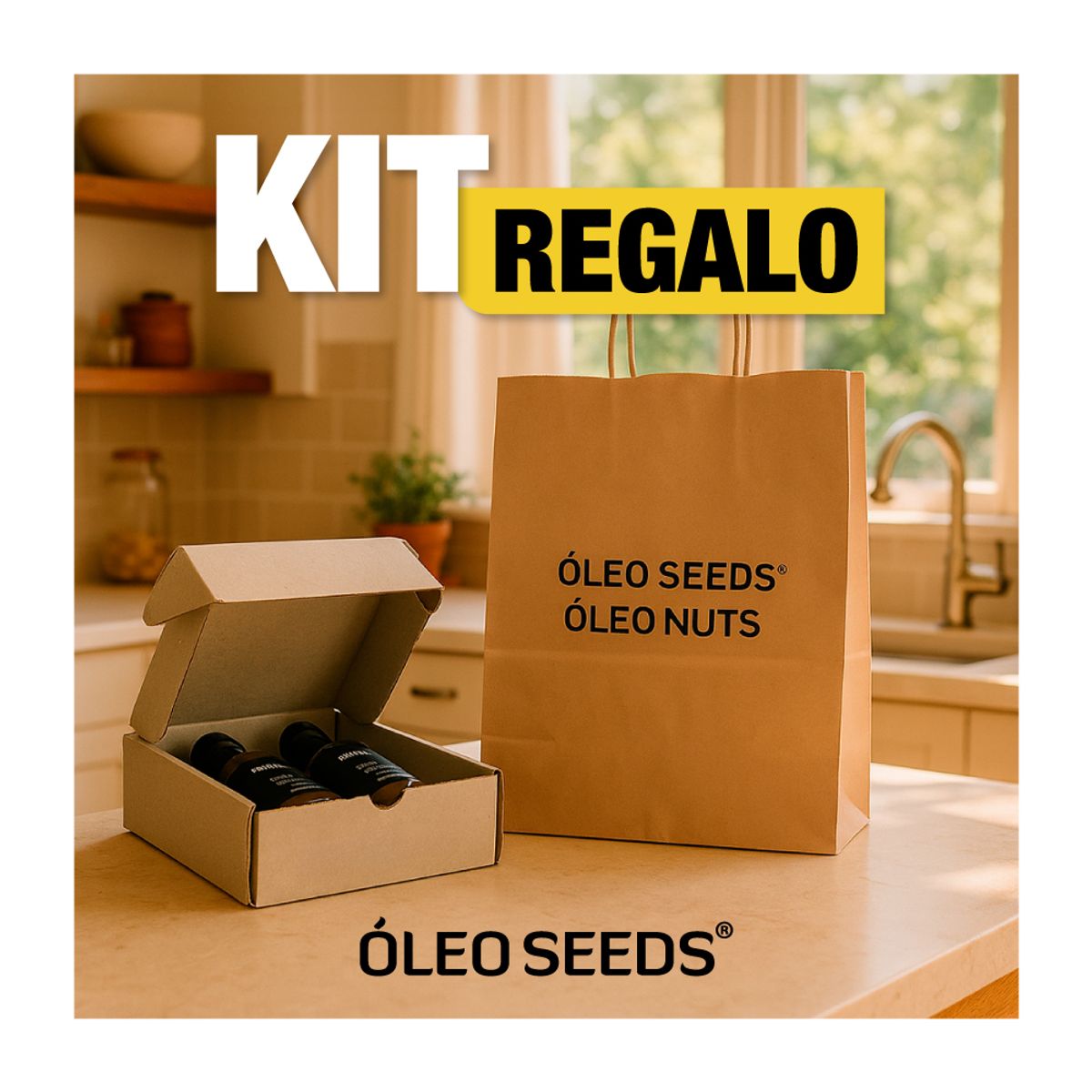 GENERICO - KIT ACEITE DE LINAZA + GIRASOL  OLEO SEEDS