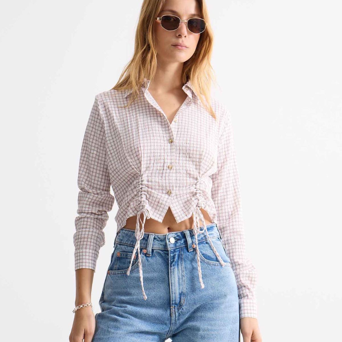 SEVEN SEVEN - Blusa Para Mujer Manga Larga Color Blanco Marca Seven Seven #28124083