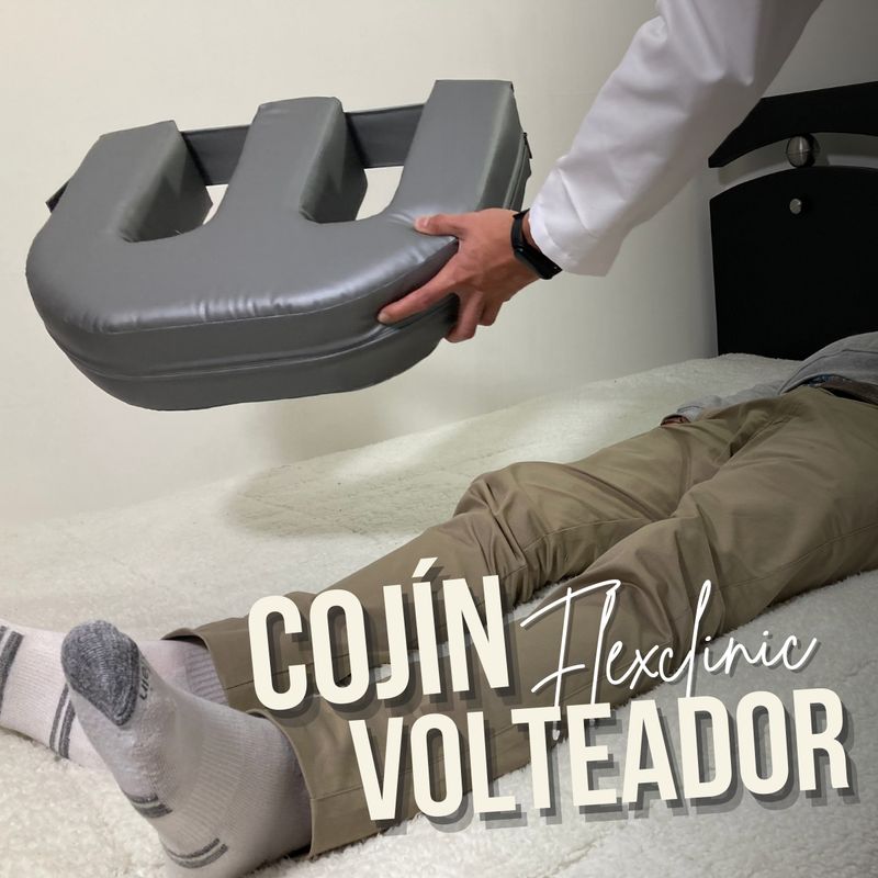 GENERICO - Cojin De Rotacion Para Pacientes En Cama - Volteador Premium Azul oscuro