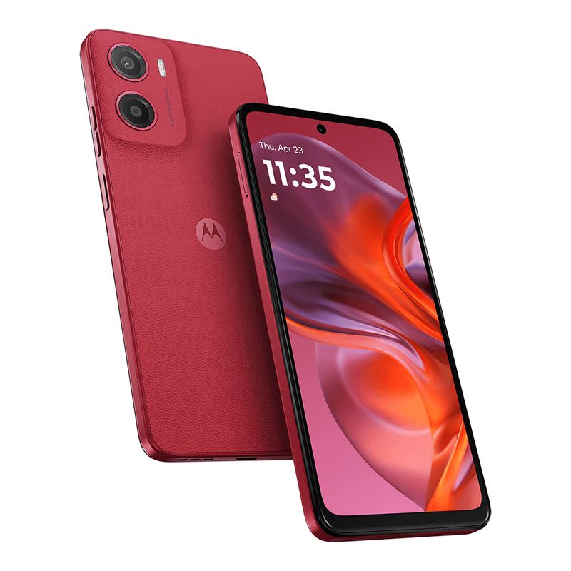 MOTOROLA - Celular Motorola G05 128GB 4GB RAM ROJO